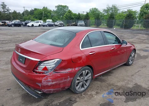 2018 Mercedes-Benz C 300 из США, поврежденный, VIN WDDWF4JB5JR359167